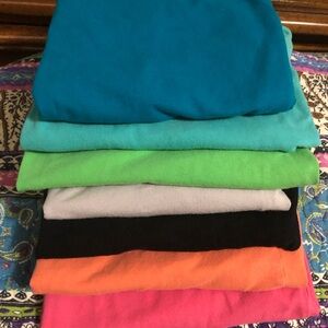 7 - Colored Tank Tops / Cami Sold as a Bundle